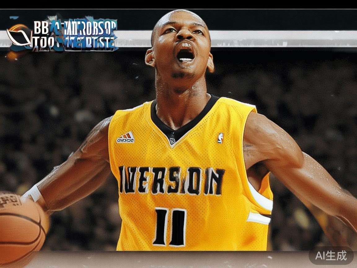 在篮球迷的世界中，艾弗森无疑是一位具有传奇色彩的球